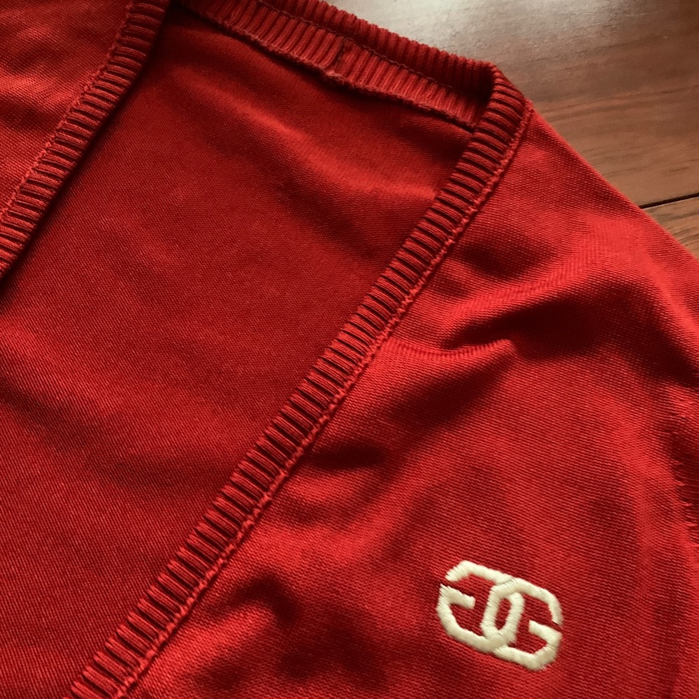 Vintage Style Red Sweater